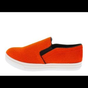 NWOB Faux Pony Hair Dollhouse Slip ons